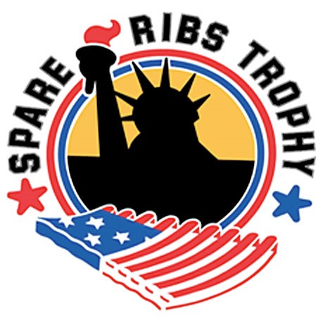 Logo spare ribs trophy- groot