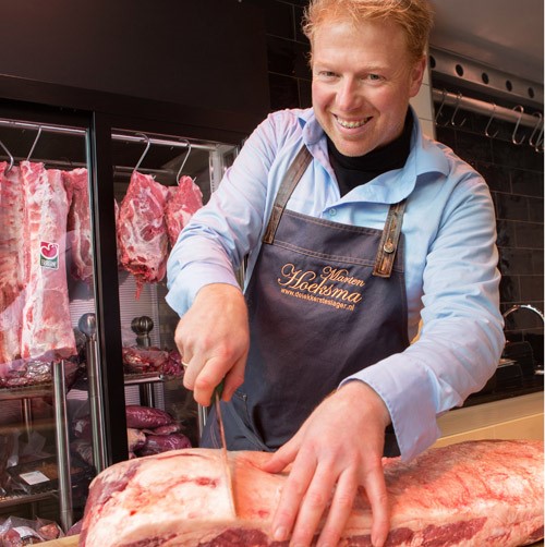 Marten Hoeksma slagers in beeld