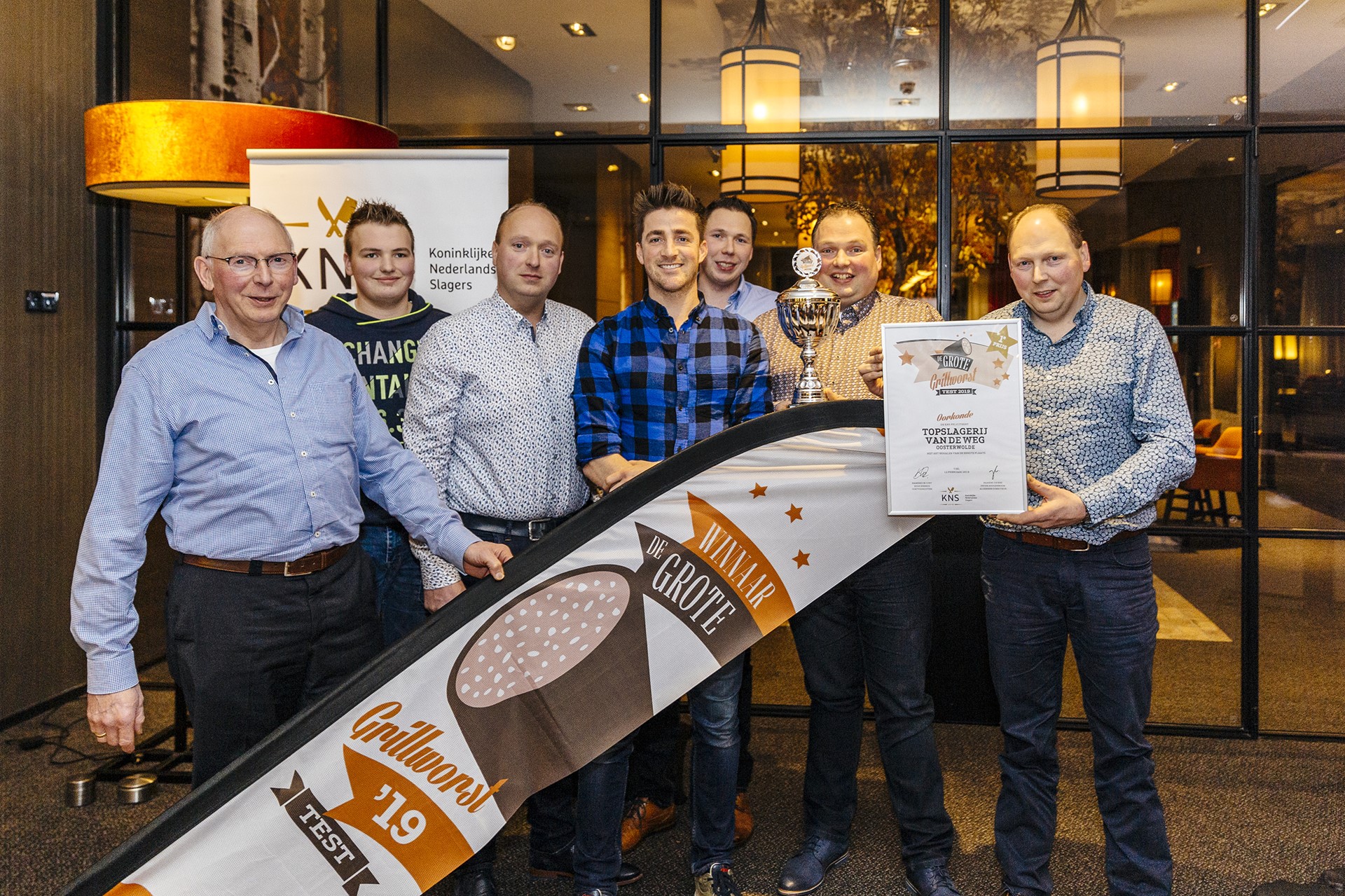 Winnaar Grote Grillworsttest 2019 - Topslagerij Van de Weg