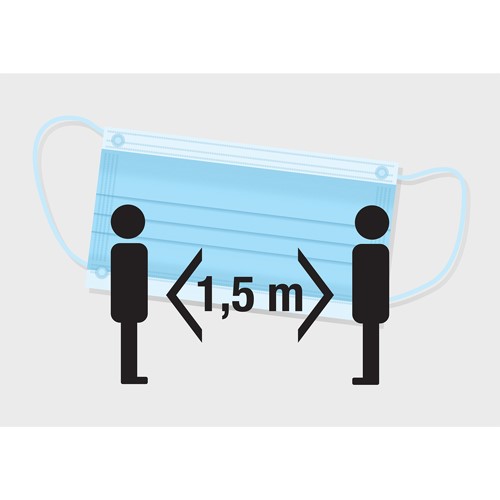 mondmasker en afstand-500