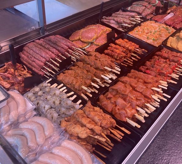 Barbecue toonbank bij Slagerij Jongen